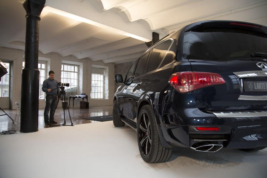 Детали экстерьера Infiniti QX80 Missuro by Larte Design 2016 года  (фото 12 из 70)